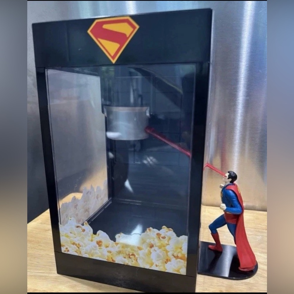 Superman Heat Vision Collectible Popcorn Bucket Regal IN HAND READY TO SHIP